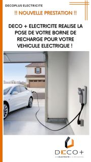 POSE BORNE RECHARGE ELECTRIQUE VEHICULE